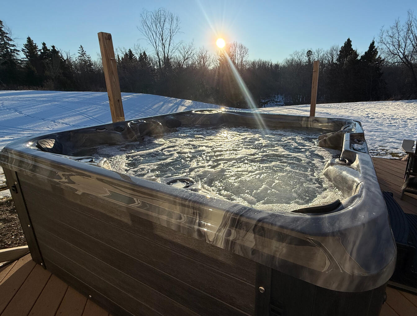All Season Hot Tub