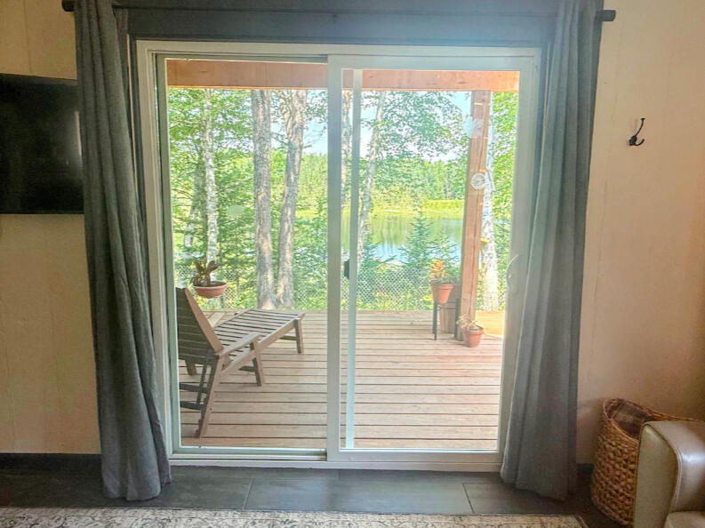 Pond View from Inside